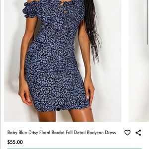 BRAND NEW PRETTY LITTLE THING BODYCON DRESS